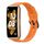 Per cinturino in silicone tinta unita Huawei Band 7 (arancione)