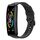 Per Huawei Band 6 cinturino in silicone tinta unita (nero)