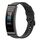 Per cinturino in silicone tinta unita Huawei Band 3 (nero)