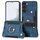 Per Samsung Galaxy S23+ 5G Custodia a portafoglio multi-scheda con anello retro skin-feel (blu) Per Samsung Galaxy S23+ 5G Custodia a portafoglio multi-scheda con anello retro skin-feel (blu)