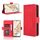 Per Honor X60 Pro 5G / X9C 5G Custodia in pelle con texture in vitello e slot per schede (rosso) Per Honor X60 Pro 5G / X9C 5G Custodia in pelle con texture in vitello e slot per schede (rosso)