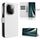 Per vivo T3 Pro 5G / iQOO Z9S Pro 5G Custodia in pelle con texture a diamante (bianca) Per vivo T3 Pro 5G / iQOO Z9S Pro 5G Custodia in pelle con texture a diamante (bianca)