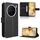 Per vivo X200 5G Custodia in pelle con texture a diamante (nero)