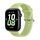 Per Honor Watch 5 cinturino in silicone morbido con fibbia argentata tinta unita (lime) Per Honor Watch 5 cinturino in silicone morbido con fibbia argentata tinta unita (lime)