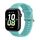 Per Honor Watch 5 cinturino in silicone morbido con fibbia argentata tinta unita (verde acqua) Per Honor Watch 5 cinturino in silicone morbido con fibbia argentata tinta unita (verde acqua)