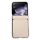 Per Xiaomi Mix Flip Custodia per telefono con struttura in pelle tinta unita con asse magnetico integrato (beige) Per Xiaomi Mix Flip Custodia per telefono con struttura in pelle tinta unita con asse magnetico integrato (beige)