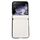Per Xiaomi Mix Flip Custodia per telefono con struttura in pelle tinta unita con asse magnetico integrato (bianco) Per Xiaomi Mix Flip Custodia per telefono con struttura in pelle tinta unita con asse magnetico integrato (bianco)