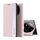 Per Xiaomi Redmi Note 14 Pro+ 5G Custodia per telefono in pelle con rivestimento elettrolitico laterale (rosa)
