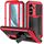 Per Samsung Galaxy S25+ 5G R-JUST Custodia per telefono con supporto impermeabile per fotocamera scorrevole (rosso) Per Samsung Galaxy S25+ 5G R-JUST Custodia per telefono con supporto impermeabile per fotocamera scorrevole (rosso)