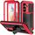Per Samsung Galaxy S25 5G R-JUST Custodia per telefono con supporto impermeabile per fotocamera scorrevole (rosso) Per Samsung Galaxy S25 5G R-JUST Custodia per telefono con supporto impermeabile per fotocamera scorrevole (rosso)