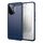 Custodia per telefono in TPU con texture spazzolata in fibra di carbonio per Honor 300 (blu)