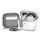 Per Samsung Galaxy Buds3 / 3 Pro Mars Custodia protettiva per auricolari con blocco di sicurezza (bianco) Per Samsung Galaxy Buds3 / 3 Pro Mars Custodia protettiva per auricolari con blocco di sicurezza (bianco)