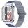 Per Redmi Watch 5 / Watch 4 Cinturino in silicone magnetico a forma di I con montatura in metallo argentato (grigio indaco) Per Redmi Watch 5 / Watch 4 Cinturino in silicone magnetico a forma di I con montatura in metallo argentato (grigio indaco)