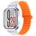 Per Redmi Watch 5 / Watch 4 Cinturino in silicone magnetico a forma di I con cornice in metallo argentato (bianco arancione) Per Redmi Watch 5 / Watch 4 Cinturino in silicone magnetico a forma di I con cornice in metallo argentato (bianco arancione)