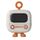 Dmooster D76 Auricolari Bluetooth con schermo digitale a forma di cartone animato (bianco) Dmooster D76 Auricolari Bluetooth con schermo digitale a forma di cartone animato (bianco)