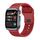 Per Huawei Watch D2 Cinturino in silicone punteggiato (rosso)