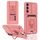 Per Samsung Galaxy S24 FE 5G Custodia per telefono in silicone con supporto magnetico scorrevole Camshield (rosa) Per Samsung Galaxy S24 FE 5G Custodia per telefono in silicone con supporto magnetico scorrevole Camshield (rosa)
