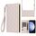 Per Samsung Galaxy S24 FE 5G Crossbody Rhombic Sucker Custodia in pelle per telefono (bianco) Per Samsung Galaxy S24 FE 5G Crossbody Rhombic Sucker Custodia in pelle per telefono (bianco)