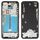 Per Nokia XR20 Originale Front Housing LCD Frame Bezel Plate (Nero)