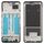 Per HMD Vibe Front Housing LCD Frame Bezel Plate originale