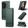 Custodia per telefono in pelle con texture di vitello magnetica per Honor 300 Pro AZNS (verde scuro) Custodia per telefono in pelle con texture di vitello magnetica per Honor 300 Pro AZNS (verde scuro)