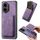 Per Honor 300 Retro Leather Card Bag Custodia magnetica per telefono (viola) Per Honor 300 Retro Leather Card Bag Custodia magnetica per telefono (viola)