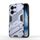 Per OPPO Reno13 5G Global Punk Armor 2 in 1 PC + TPU Custodia per telefono con supporto (grigio)