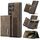 Per Samsung Galaxy S25 Ultra 5G DG.MING M1 Series Portafoglio multi-carta a 3 ante + custodia magnetica per telefono (caffè) Per Samsung Galaxy S25 Ultra 5G DG.MING M1 Series Portafoglio multi-carta a 3 ante + custodia magnetica per telefono (caffè)