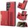 Per Samsung Galaxy S25 Ultra 5G DG.MING M2 Series Borsa multi-carta a 3 scomparti + custodia magnetica per telefono (rosso) Per Samsung Galaxy S25 Ultra 5G DG.MING M2 Series Borsa multi-carta a 3 scomparti + custodia magnetica per telefono (rosso)