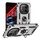 Per Redmi Note 14 Pro+ 5G Custodia antiurto in TPU + PC con supporto (argento) Per Redmi Note 14 Pro+ 5G Custodia antiurto in TPU + PC con supporto (argento)