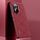 Custodia per telefono cellulare in pelle liscia per Honor 300 (rosso vino) Custodia per telefono cellulare in pelle liscia per Honor 300 (rosso vino)