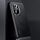 Custodia per telefono in pelle per PC Honor 300 Ultra Plain (nera)