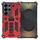Per Samsung Galaxy S25 Ultra 5G Armor Custodia antiurto in TPU + PC magnetica per telefono con supporto (rosso) Per Samsung Galaxy S25 Ultra 5G Armor Custodia antiurto in TPU + PC magnetica per telefono con supporto (rosso)