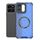 Per Honor Play 60 Plus 5G Custodia antiurto con anello magnetico a nido d'ape (blu) Per Honor Play 60 Plus 5G Custodia antiurto con anello magnetico a nido d'ape (blu)