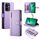 Per OPPO Reno13 F 4G / 5G Custodia in pelle con cerniera e nove slot per schede (viola) Per OPPO Reno13 F 4G / 5G Custodia in pelle con cerniera e nove slot per schede (viola)