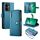 Per OPPO Reno13 F 4G / 5G Custodia in pelle con cerniera e nove slot per schede (blu) Per OPPO Reno13 F 4G / 5G Custodia in pelle con cerniera e nove slot per schede (blu)