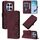 Per Redmi Note 14 Pro 5G Global Crossbody 3D Embossed Flip Custodia per telefono in pelle (rosso vino) Per Redmi Note 14 Pro 5G Global Crossbody 3D Embossed Flip Custodia per telefono in pelle (rosso vino)