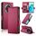 Per Honor X9c Global / Magic7 Lite Custodia per telefono in pelle smerigliata magnetica con fibbia laterale (rosso vino) Per Honor X9c Global / Magic7 Lite Custodia per telefono in pelle smerigliata magnetica con fibbia laterale (rosso vino)