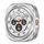Per Samsung Galaxy Watch Ultra 47mm Custodia protettiva in lega di alluminio per PC Watch (argento arancione) Per Samsung Galaxy Watch Ultra 47mm Custodia protettiva in lega di alluminio per PC Watch (argento arancione)