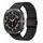 Per Samsung Galaxy Watch Ultra 47mm Bamboo Norman Buckle Cinturino in acciaio inossidabile (nero) Per Samsung Galaxy Watch Ultra 47mm Bamboo Norman Buckle Cinturino in acciaio inossidabile (nero)