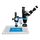 Set microscopio stereo trinoculare Kaisi S8 6.7-52X Zoom