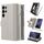 Per Samsung Galaxy S25 Ultra 5G Custodia in pelle con portafoglio GKK Plating (grigio titanio) Per Samsung Galaxy S25 Ultra 5G Custodia in pelle con portafoglio GKK Plating (grigio titanio)