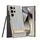 Per Samsung Galaxy S24 Ultra 5G GKK Triumph Custodia per telefono in pelle broccato argento ultra sottile con supporto (grigio broccato argento)