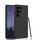 Per Samsung Galaxy S25 Ultra 5G GKK Custodia ultrasottile con effetto pelle, penna non inclusa (nero) Per Samsung Galaxy S25 Ultra 5G GKK Custodia ultrasottile con effetto pelle, penna non inclusa (nero)