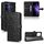 Per OPPO Reno13 F 4G / 5G Custodia in pelle con trama a nido d'ape (nero)