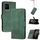 Per vivo S10 / S10 Pro Custodia per telefono in pelle con chiusura a scatto Cubic Skin Feel (verde) Per vivo S10 / S10 Pro Custodia per telefono in pelle con chiusura a scatto Cubic Skin Feel (verde)