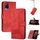 Per vivo V21 4G / 5G / V21s Custodia per telefono in pelle con effetto pelle cubica (rosso) Per vivo V21 4G / 5G / V21s Custodia per telefono in pelle con effetto pelle cubica (rosso)