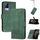 Per vivo V21e 4G / Y73 2021 Custodia per telefono in pelle con effetto pelle cubica (verde) Per vivo V21e 4G / Y73 2021 Custodia per telefono in pelle con effetto pelle cubica (verde)
