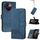 Per vivo V30e Custodia per telefono in pelle con chiusura a scatto Cubic Skin Feel (blu) Per vivo V30e Custodia per telefono in pelle con chiusura a scatto Cubic Skin Feel (blu)