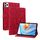 Per itel VistaTab 30 Custodia per tablet in pelle goffrata Lily (rosso)